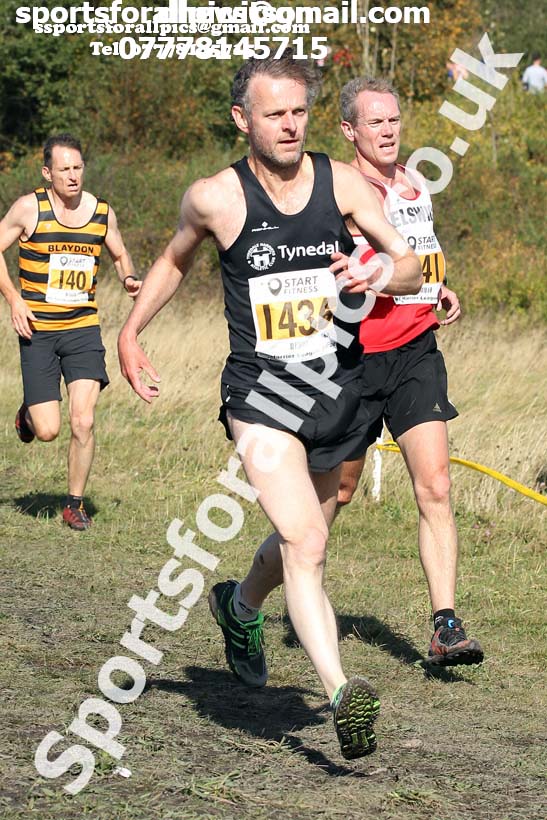 Senior mens 2019 Start Fitness Harrier League, Wrekenton, Gateshead. Photo: David T. Hewitson/Sports for All Pics